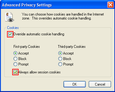 Privacy Settings Override